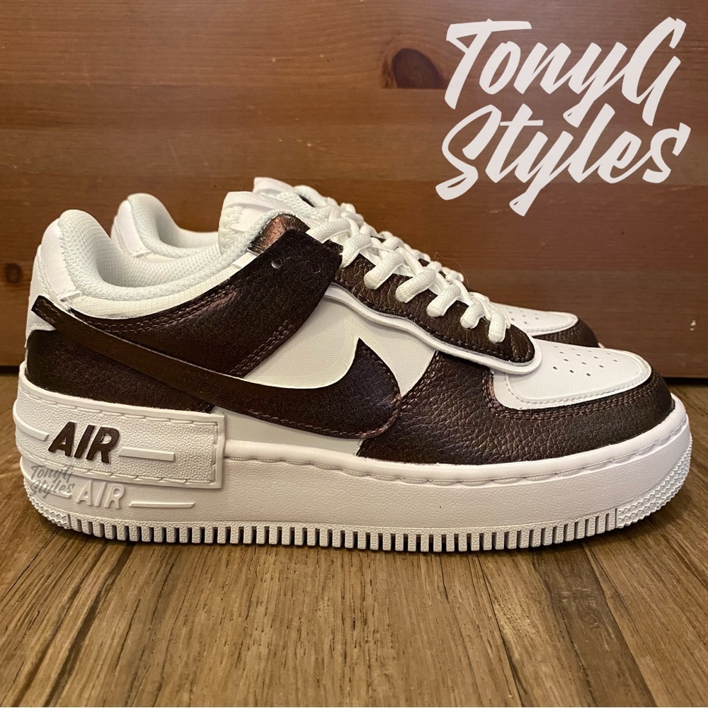✨NEW✨ CUSTOM NIKE AIR FORCE 1 LOW SHADOW - Picture 6 of 15